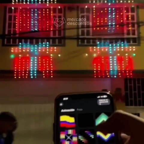 CORTINA LED INTELIGENTE 2x2